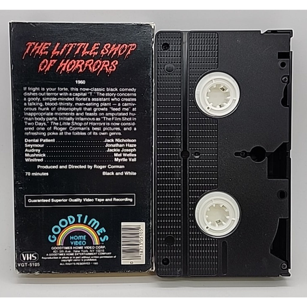 The Little Shop of Horrors (VHS, 1987)