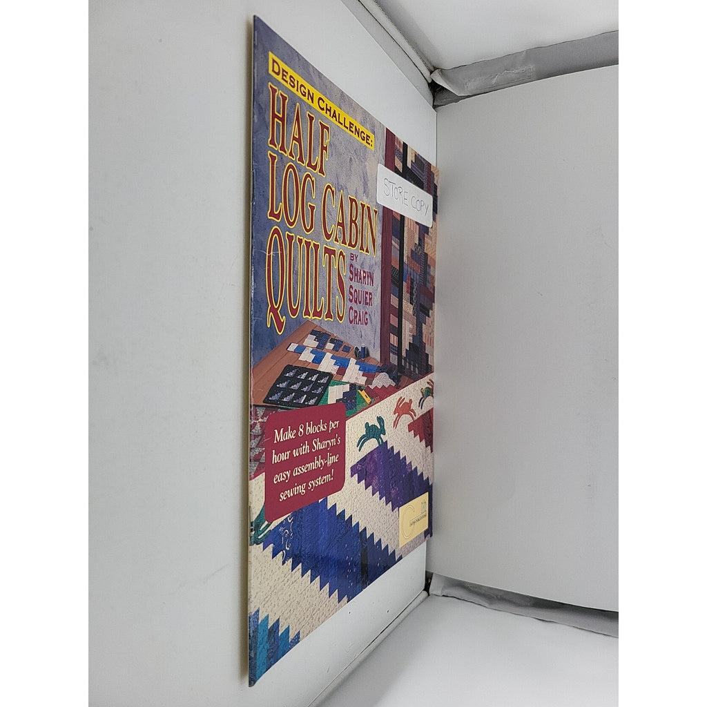 Design Challenge : Half Log Cabin Quilts by Sharyn S. Craig (1996, Trade...