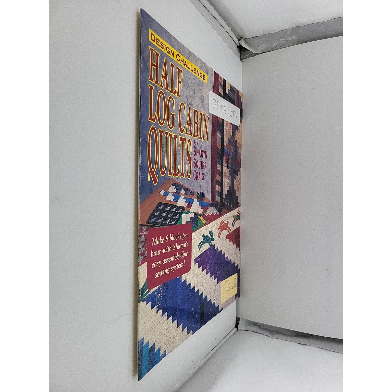 Design Challenge : Half Log Cabin Quilts by Sharyn S. Craig (1996, Trade...