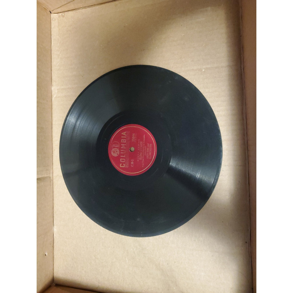 Andy Iona and His Orchestra 78 rpm Record Aloha Hawaii Island Serenade Columbia