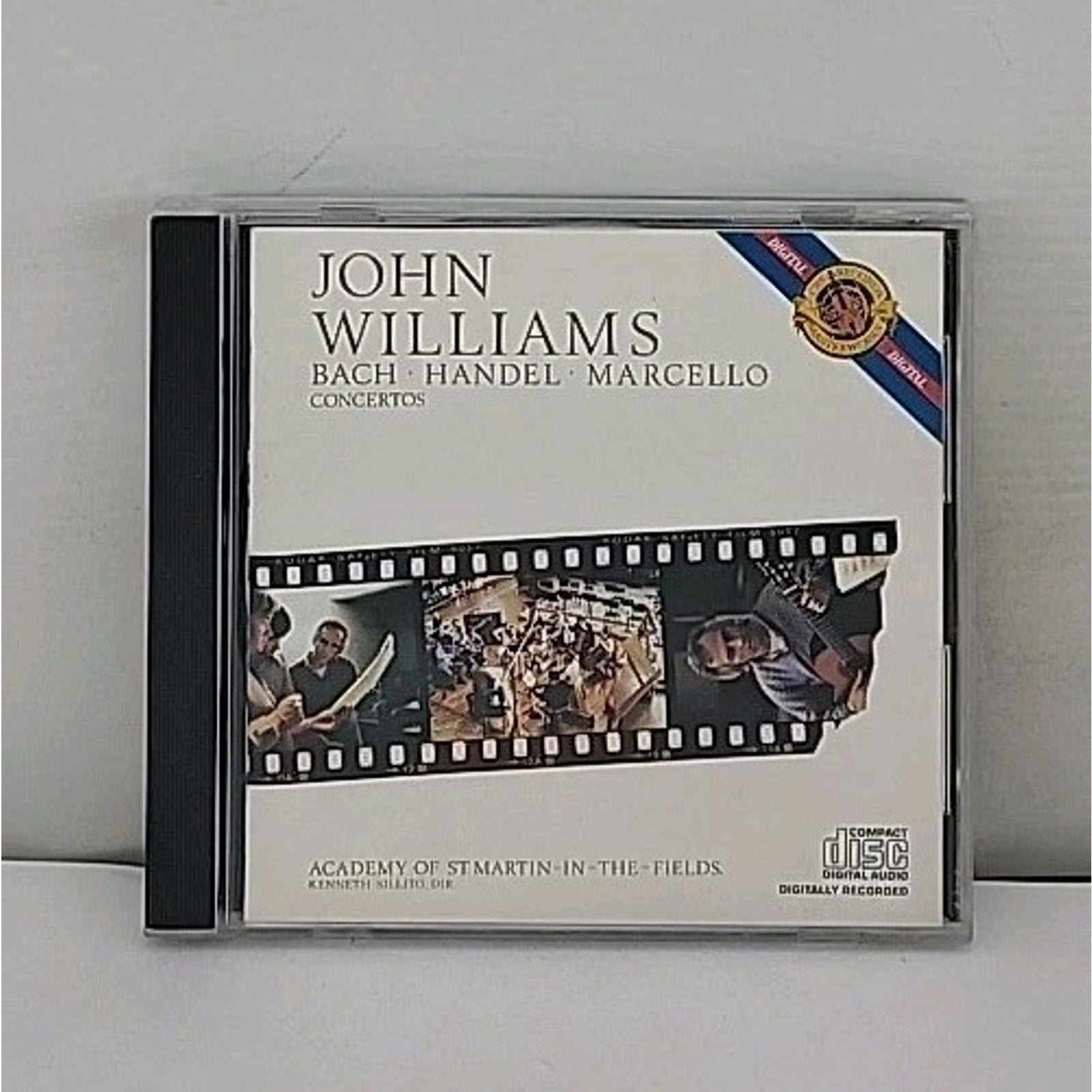 Plays Bach/Handel/Marcello by John Williams (CD, 1990)