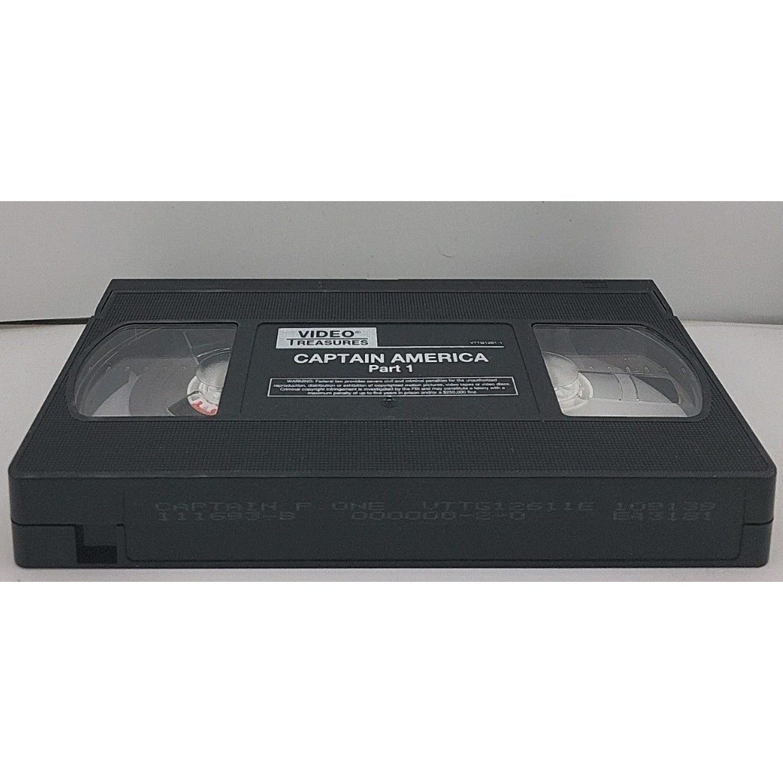 Captain America VHS Hollywood Matinee Serials 1944 Video Treasures