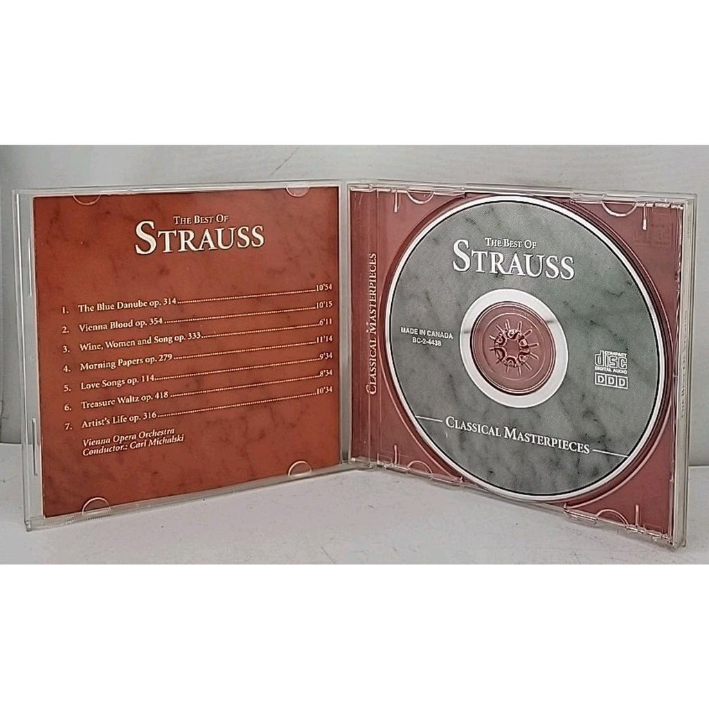 Strauss – The Best of Strauss Vol. 8 CD 1997 Classical Madacy Vienna Opera