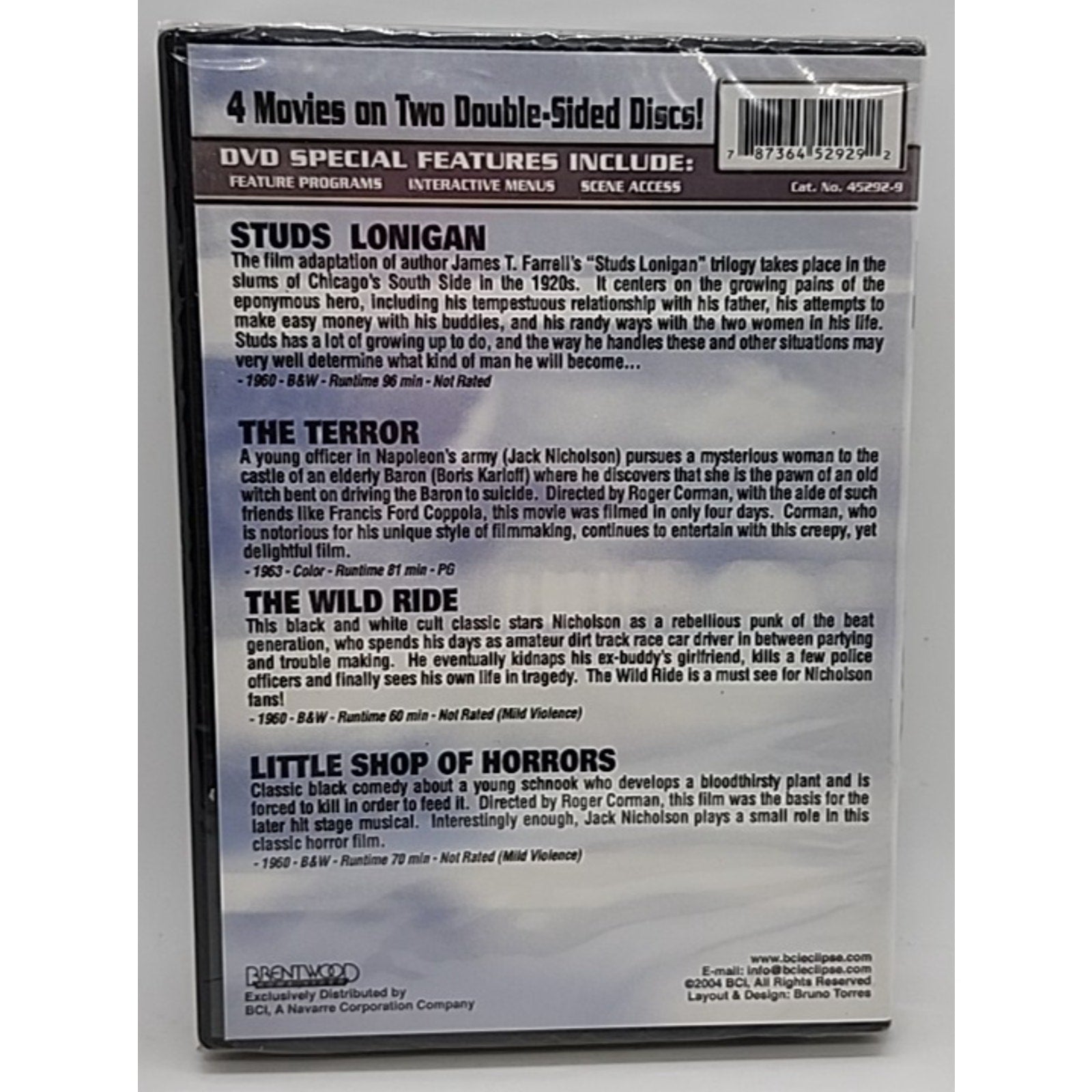Classic Jack - Four Pack (DVD, 2004) *Brand New*