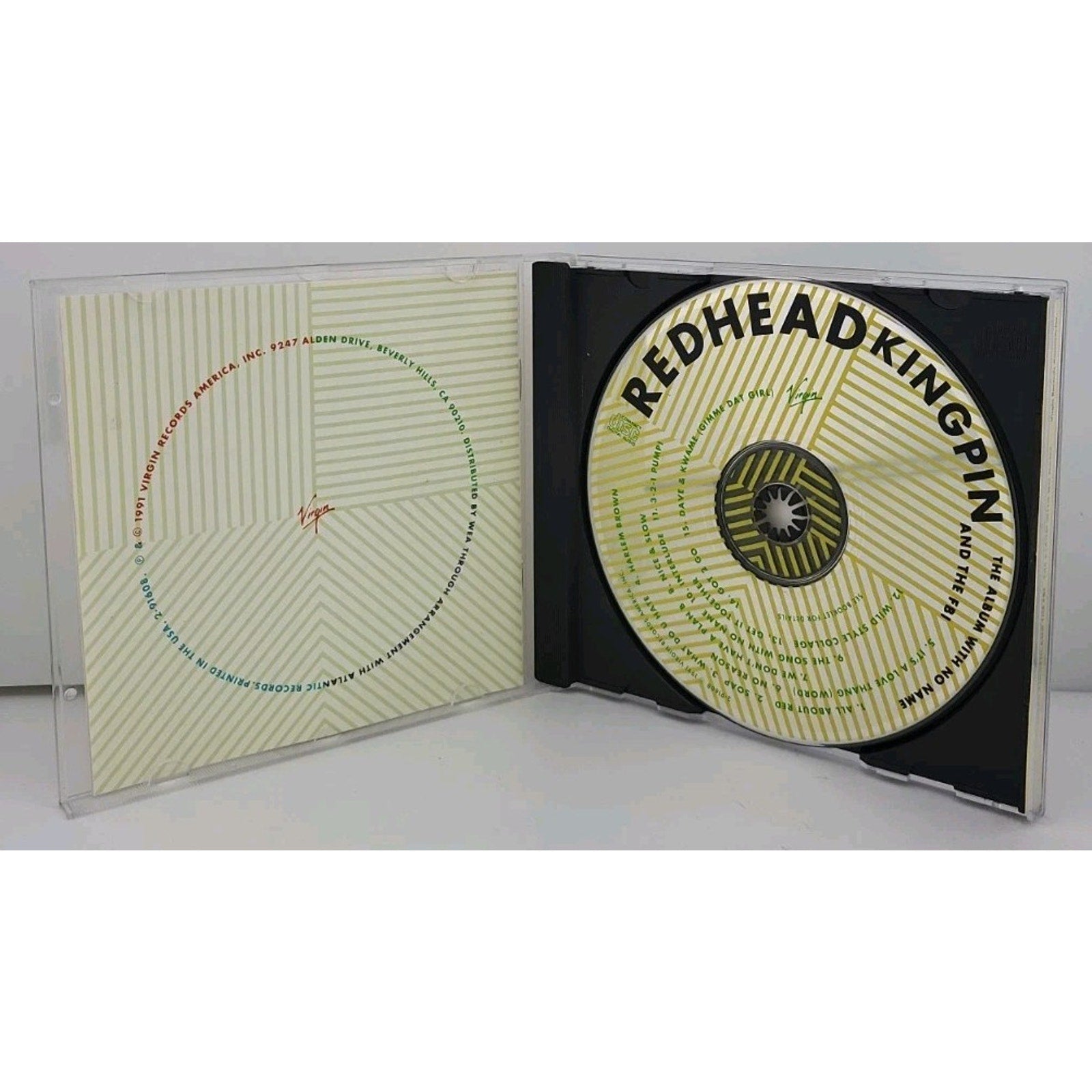 The Album with No Name by Redhead Kingpin and the F.B.I. (CD, 1991,...