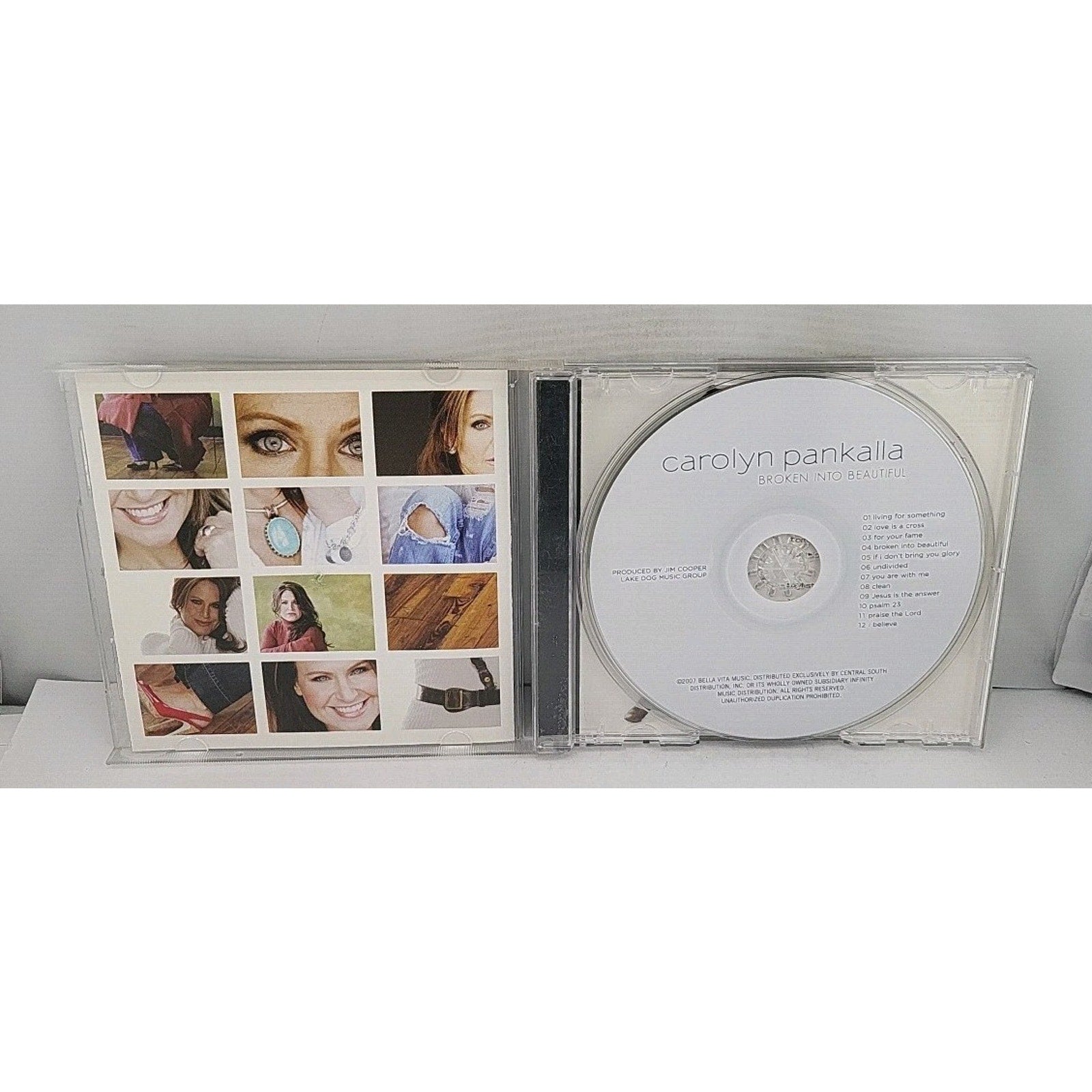Broken Into Beautiful - By Carolyn Pankalla CD