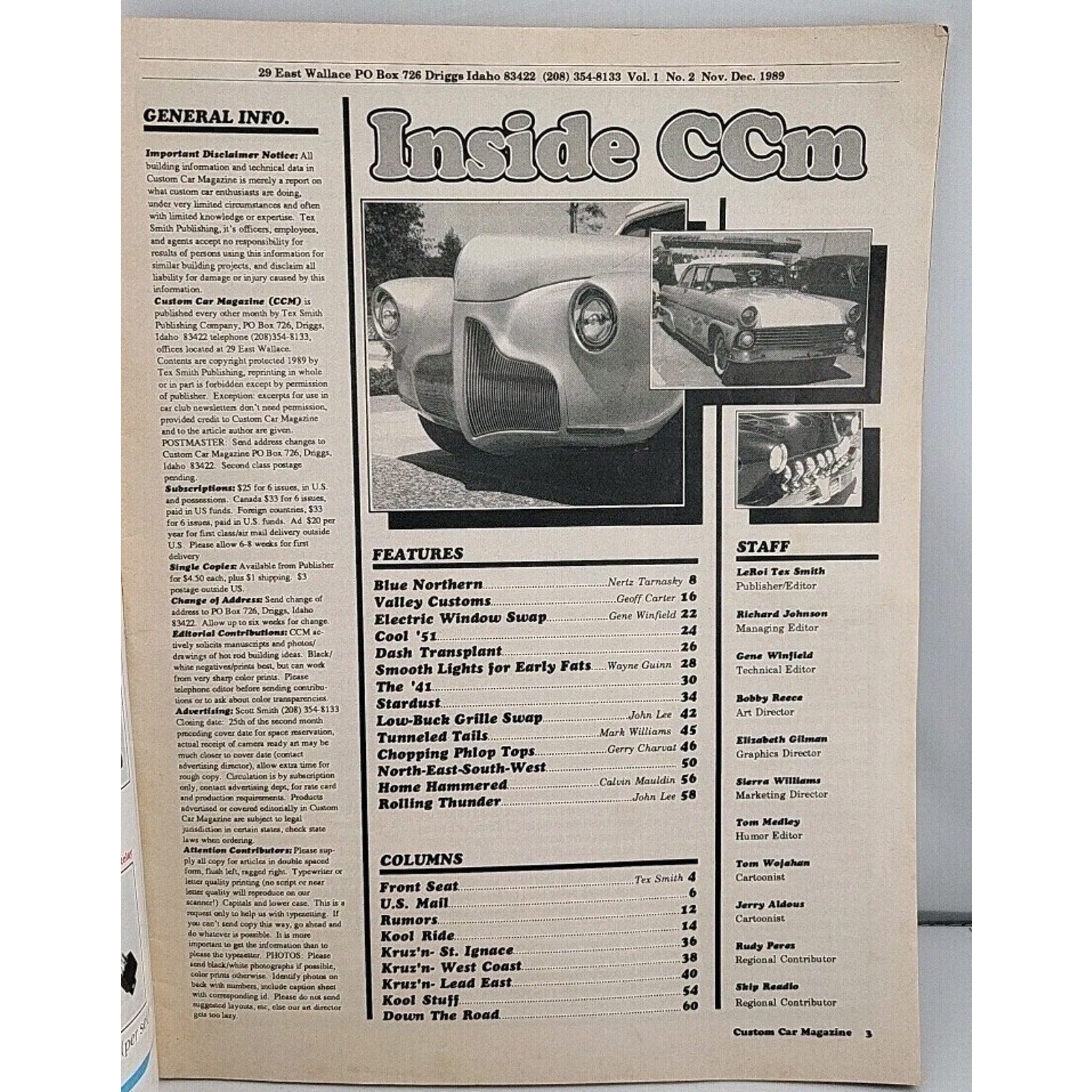 Custom Car Magazine Vol 1 No 2