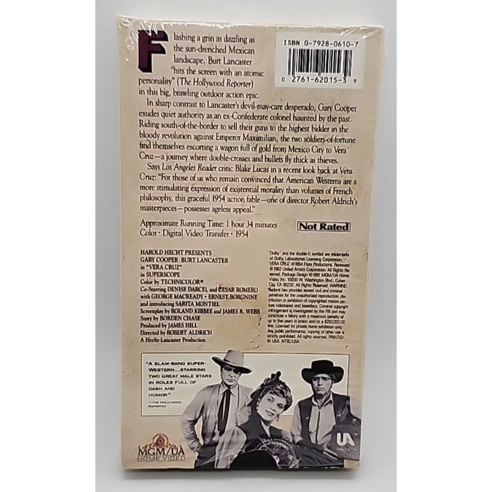 Vera Cruz (VHS, 1991)