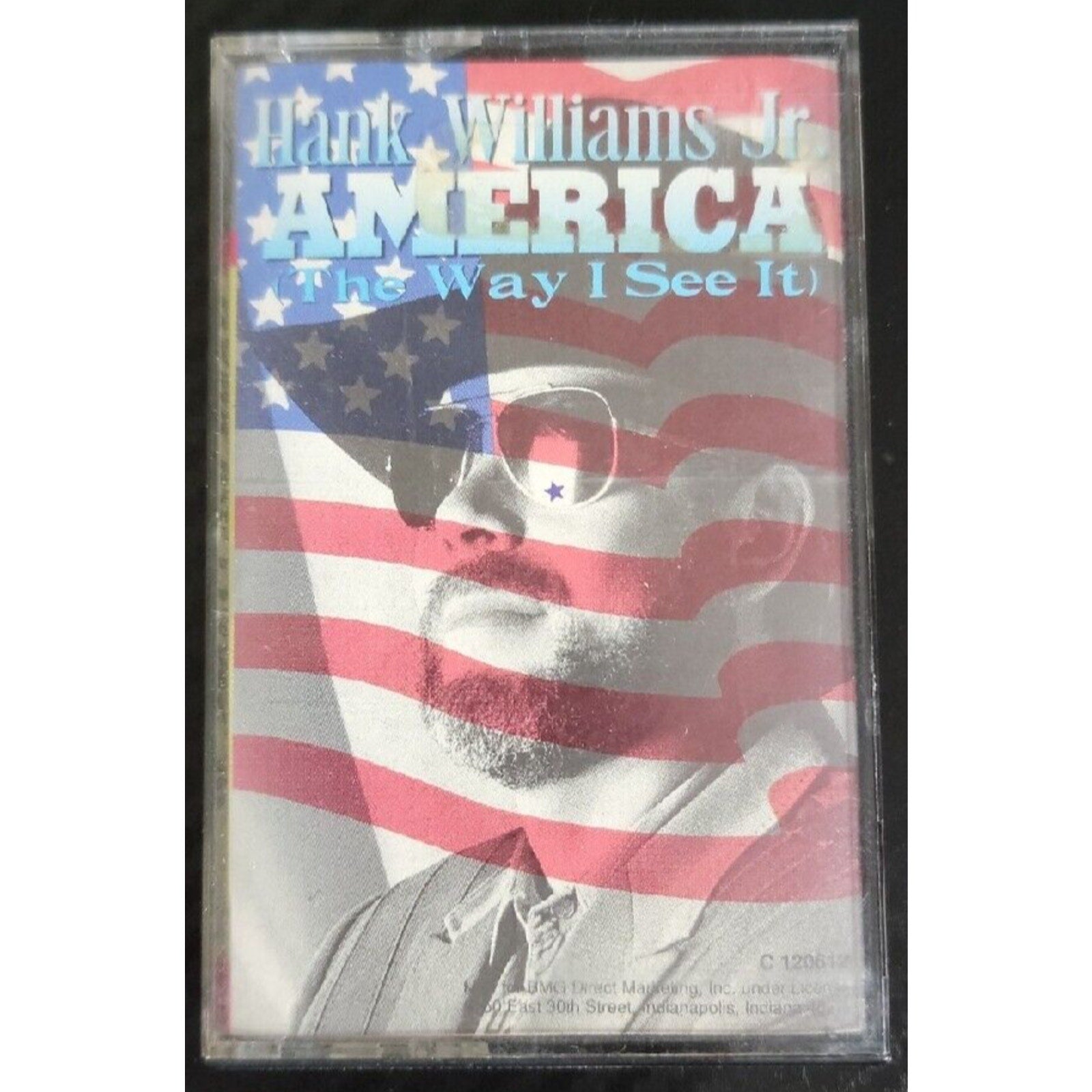 America (The Way I See It) by Hank Williams, Jr. (Cassette, Oct-1998, Curb)