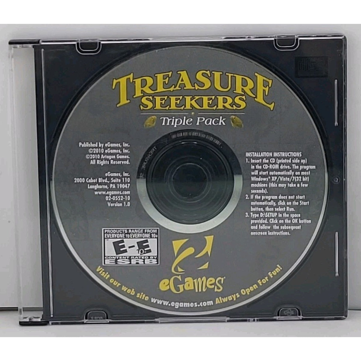 Treasure Seekers Triple Pack *Disc Only*