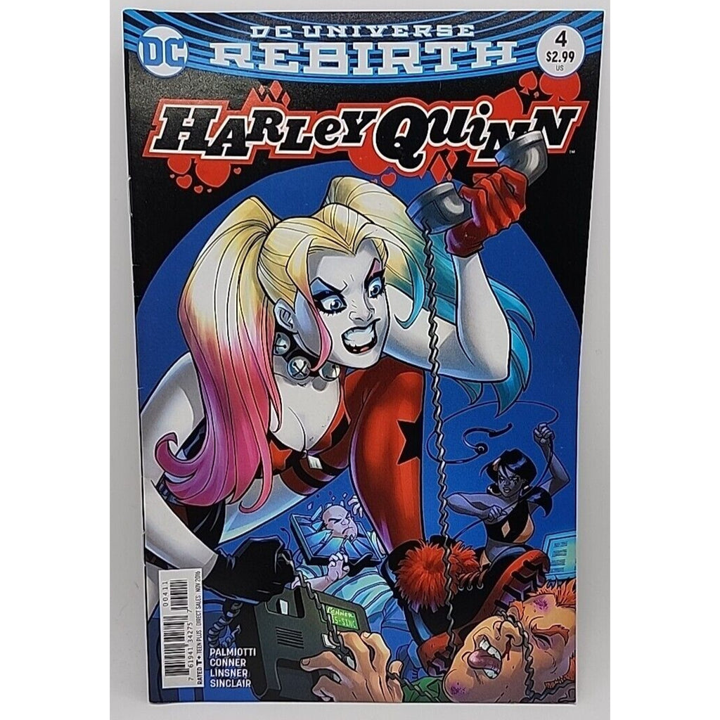 DC Universe Rebirth Harley Quinn # 4 Cover 1 (2016, DC)