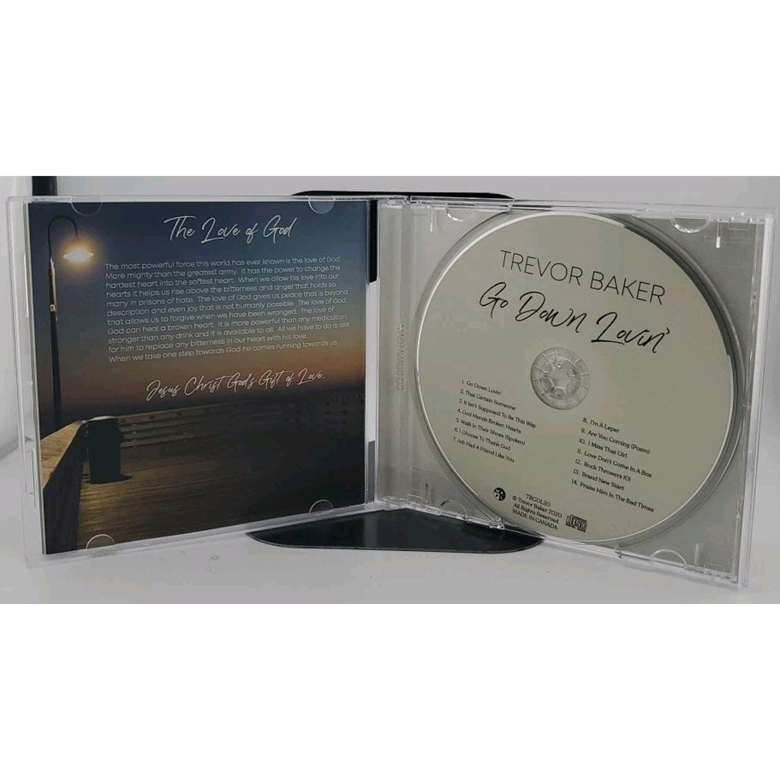 Trevor Baker - Go Down Lovin' CD