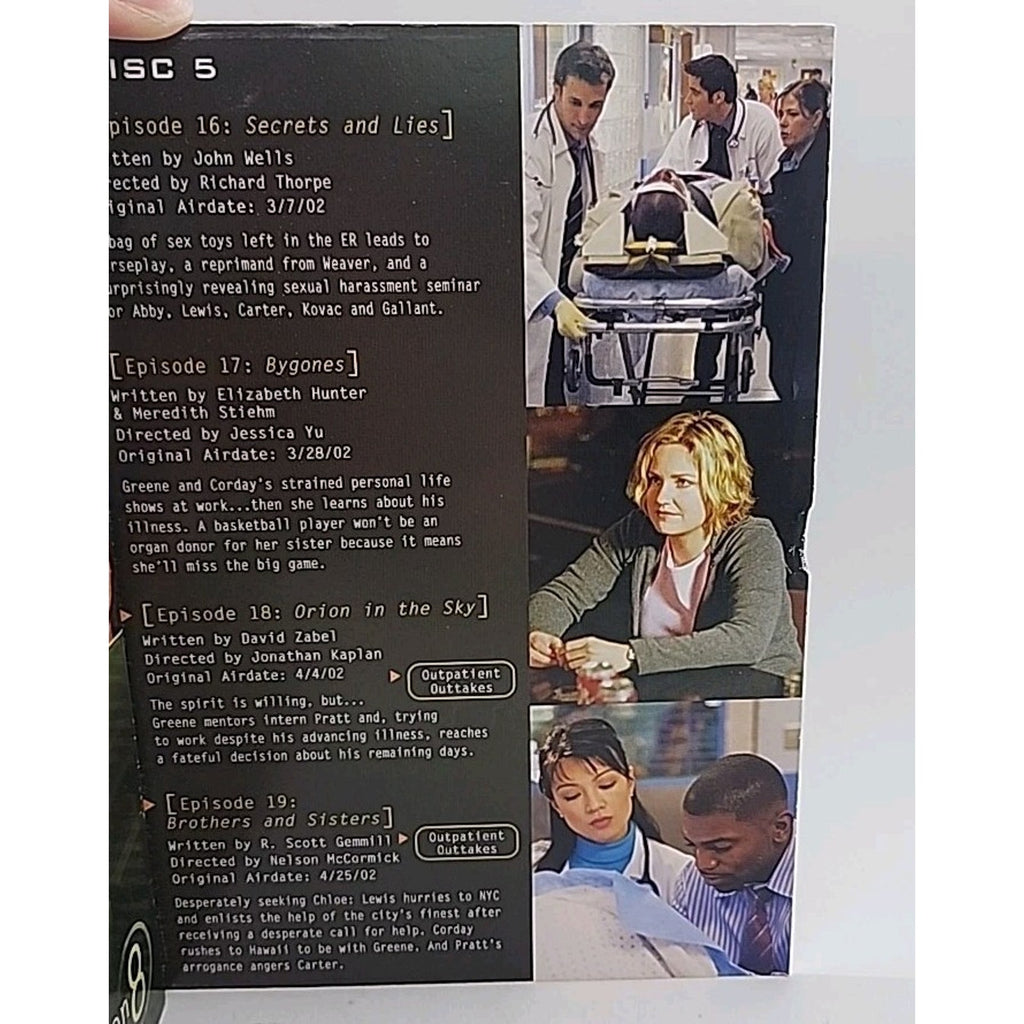 Er: the Complete Eighth Season (DVD) Missing Disc 6