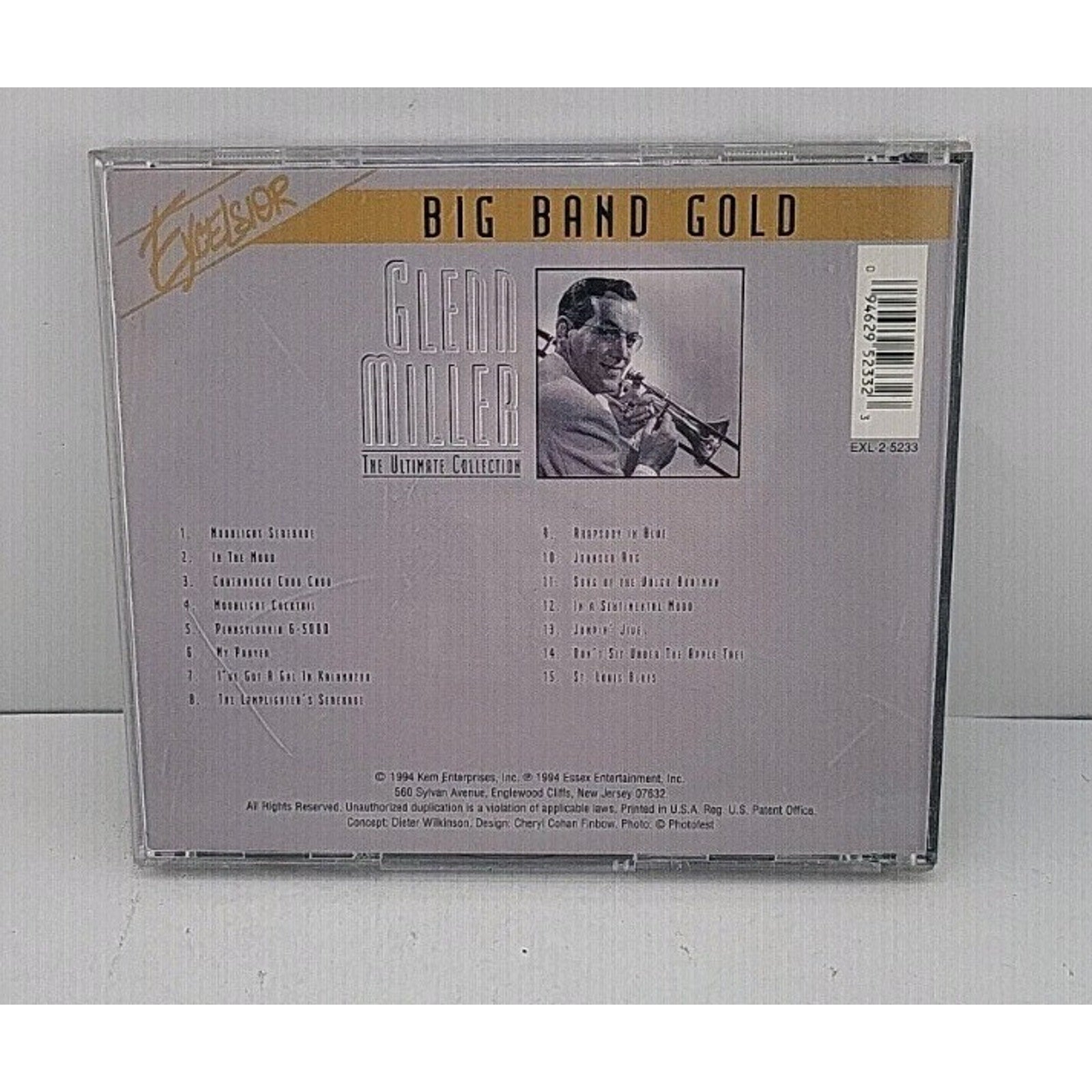 Glenn Miller Favorites CD Excelsior Big Band Gold 1994
