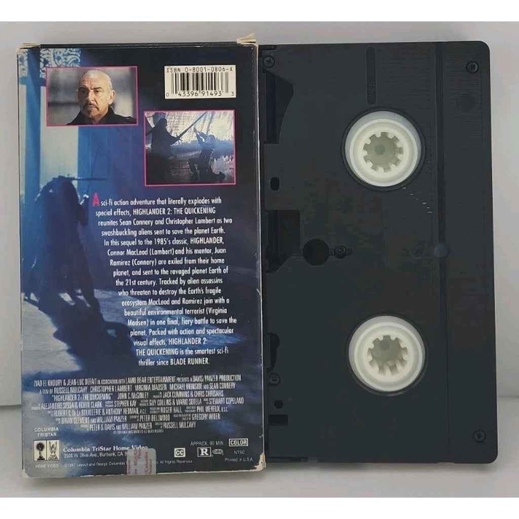 Highlander 2: The Quickening (VHS, 1992)