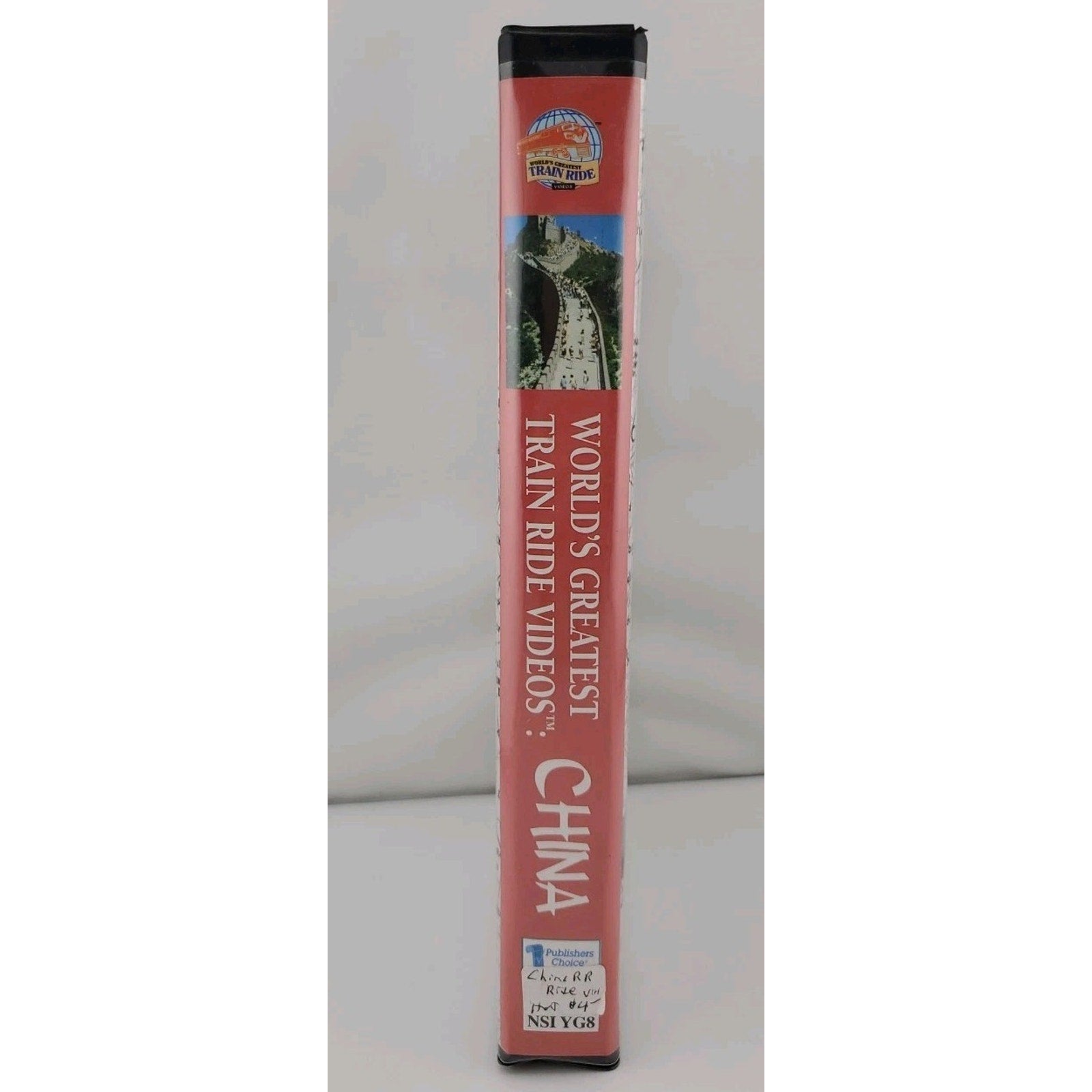 1996 Worlds Greatest Train Ride Video China VHS Clamshell