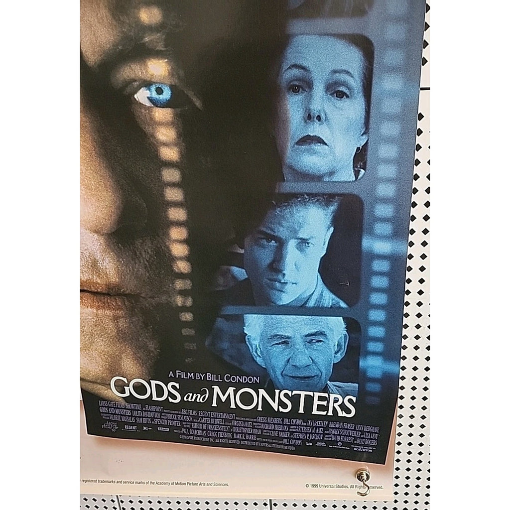 1999 SS Home Video Poster - Afflicition / Gods And Monsters ~ 27x40