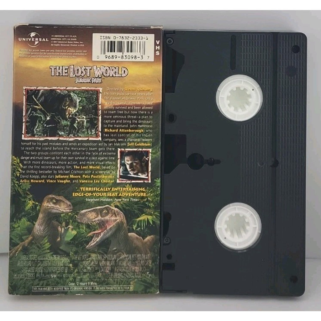 The Lost World: Jurassic Park (VHS, 1997)