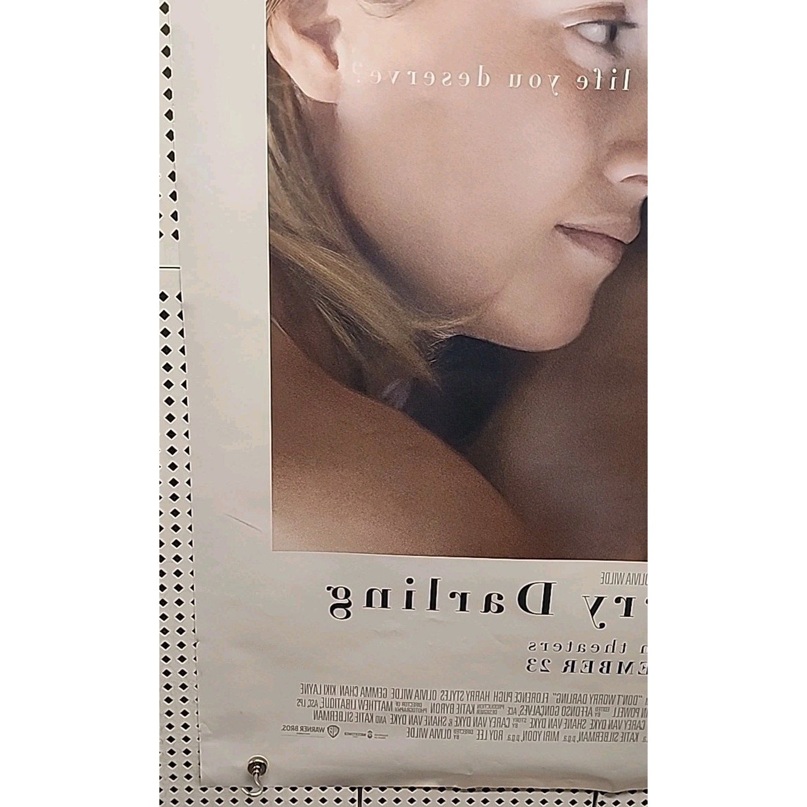 Don’t Worry Darling DS Theatrical Movie Poster 27x40