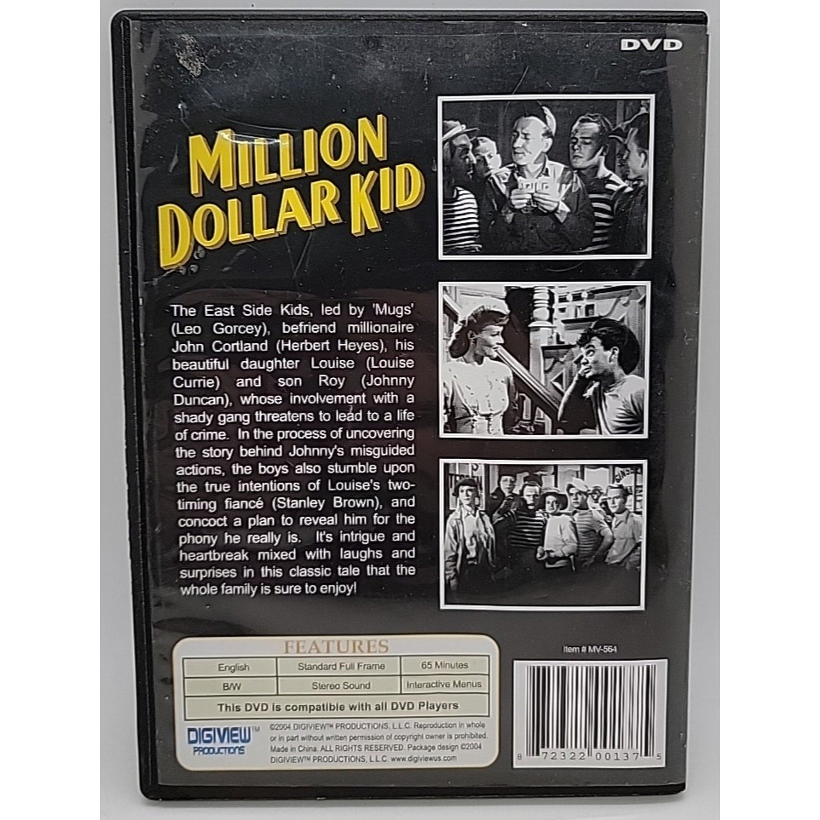 The Million Dollar Kid (DVD, 2006)