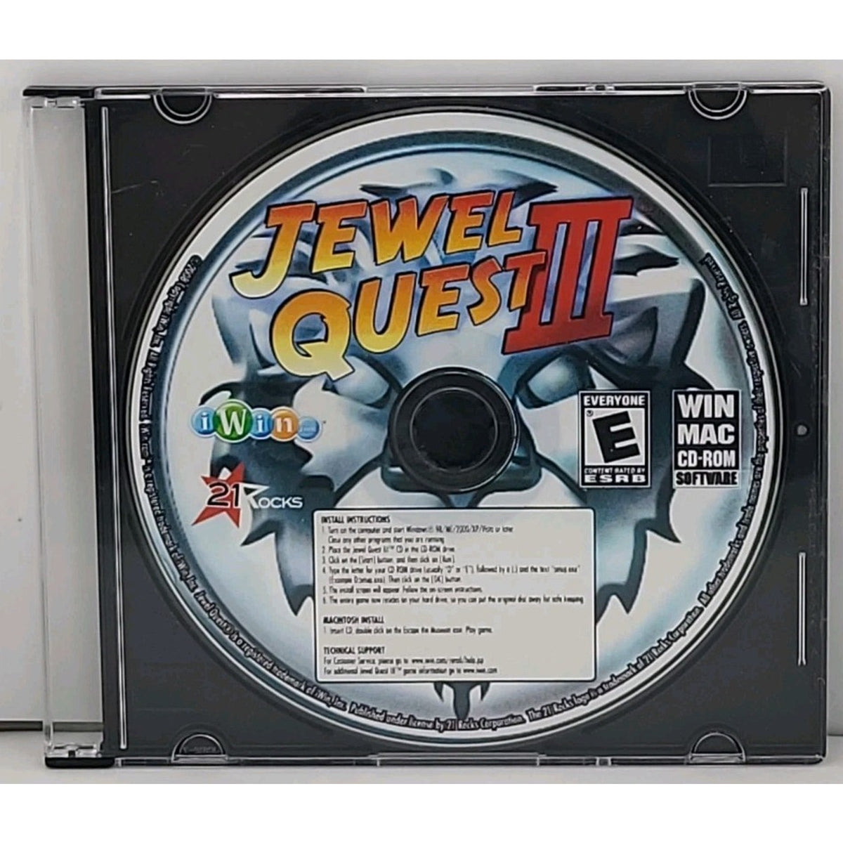 Jewel Quest III (PC, 2008) *Disc Only*