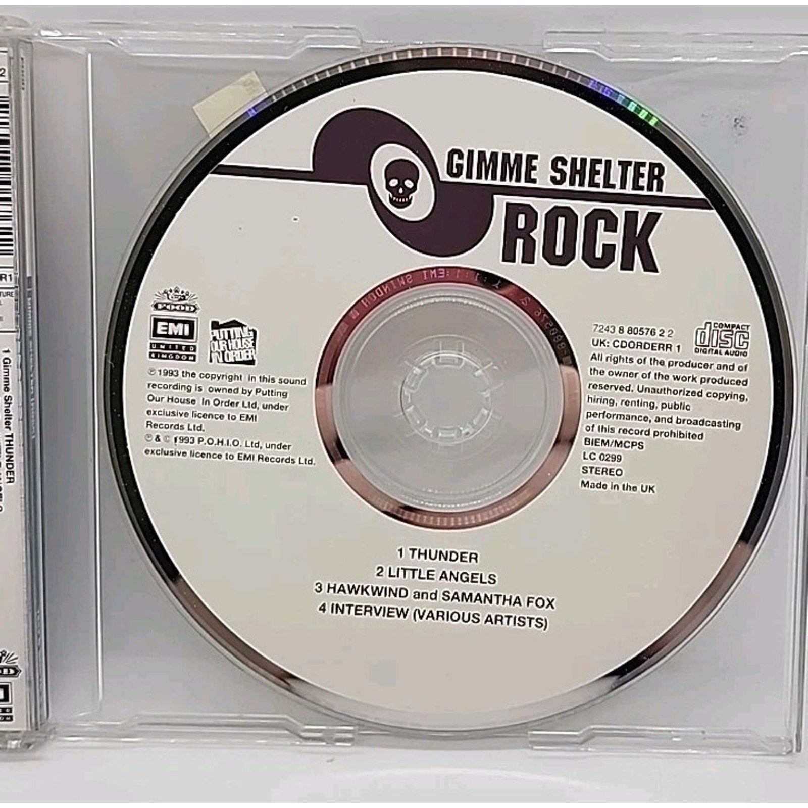 Gimme Shelter: Rock - CD - Single