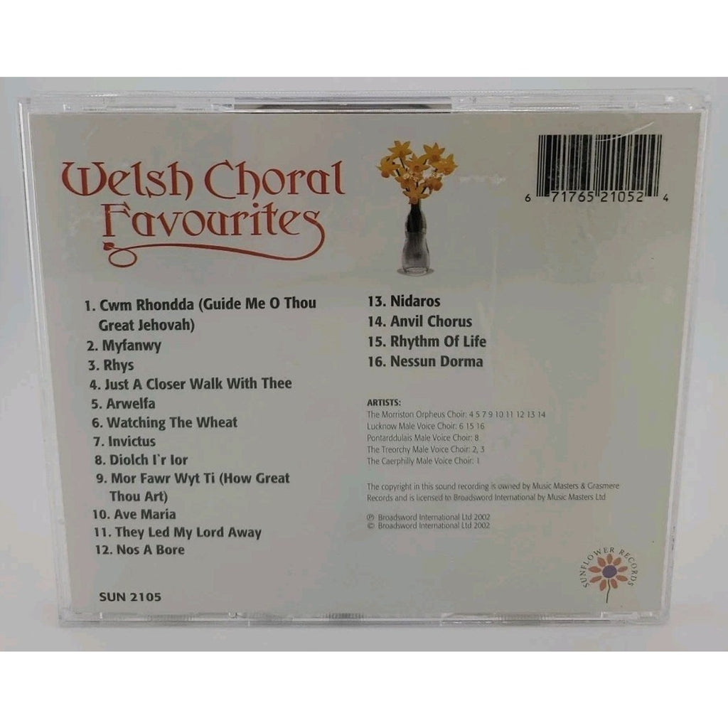 Welsh Choral Favorites (CD)