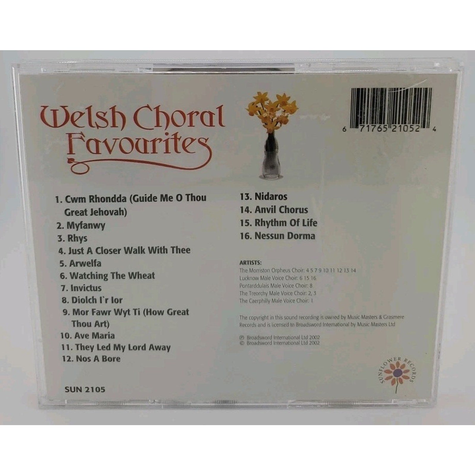 Welsh Choral Favorites (CD)