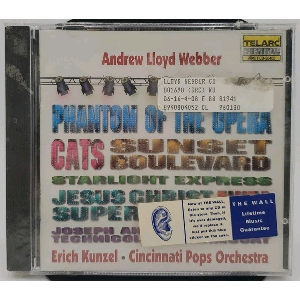 Andrew Lloyd Webber by Erich Kunzel (CD, 1996) *Brand New*