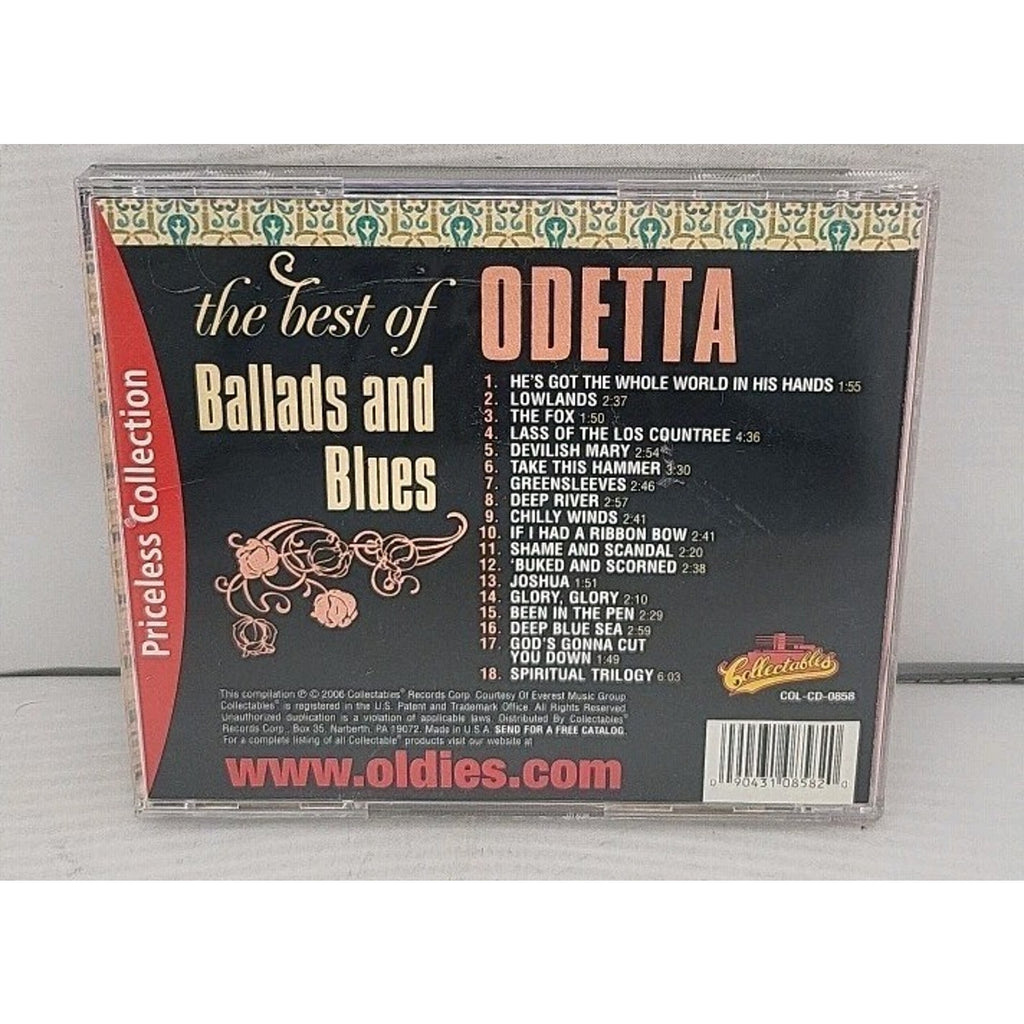 The Best of by Odetta (CD, 2006)