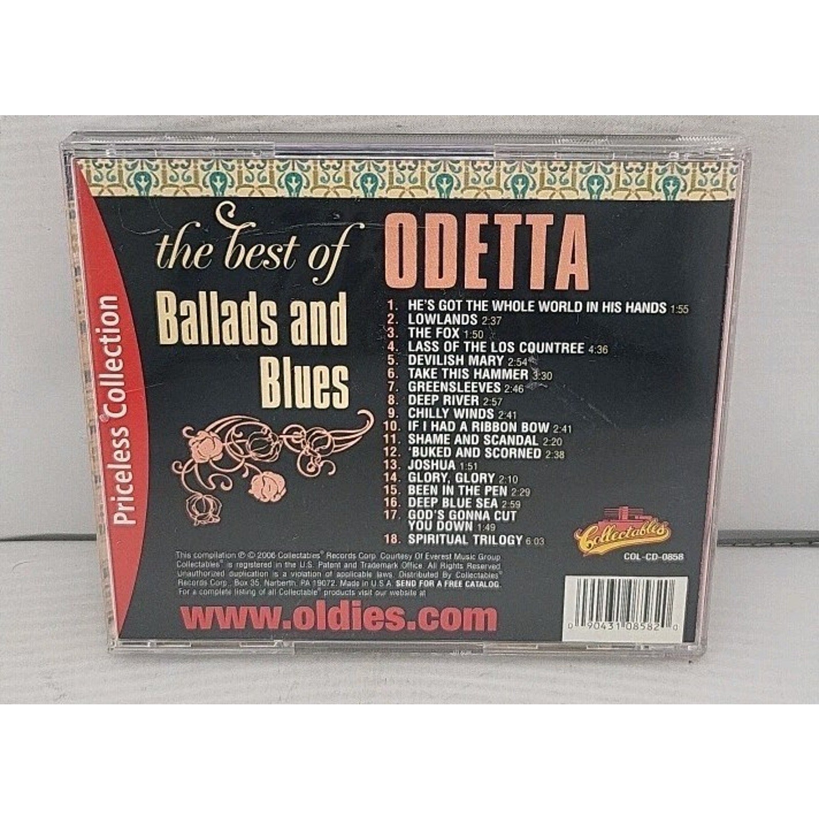 The Best of by Odetta (CD, 2006)