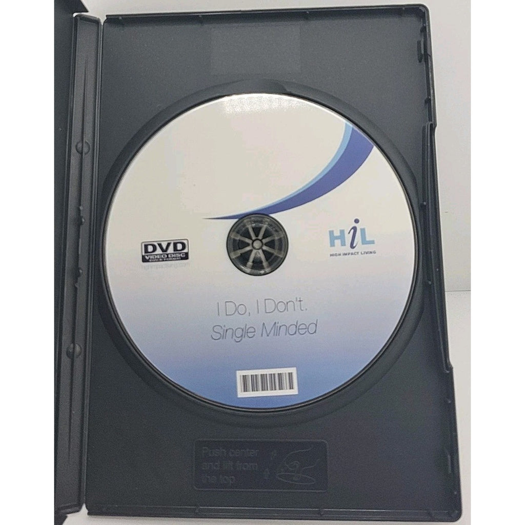 I Do. I Don't. Single Minded DVD
