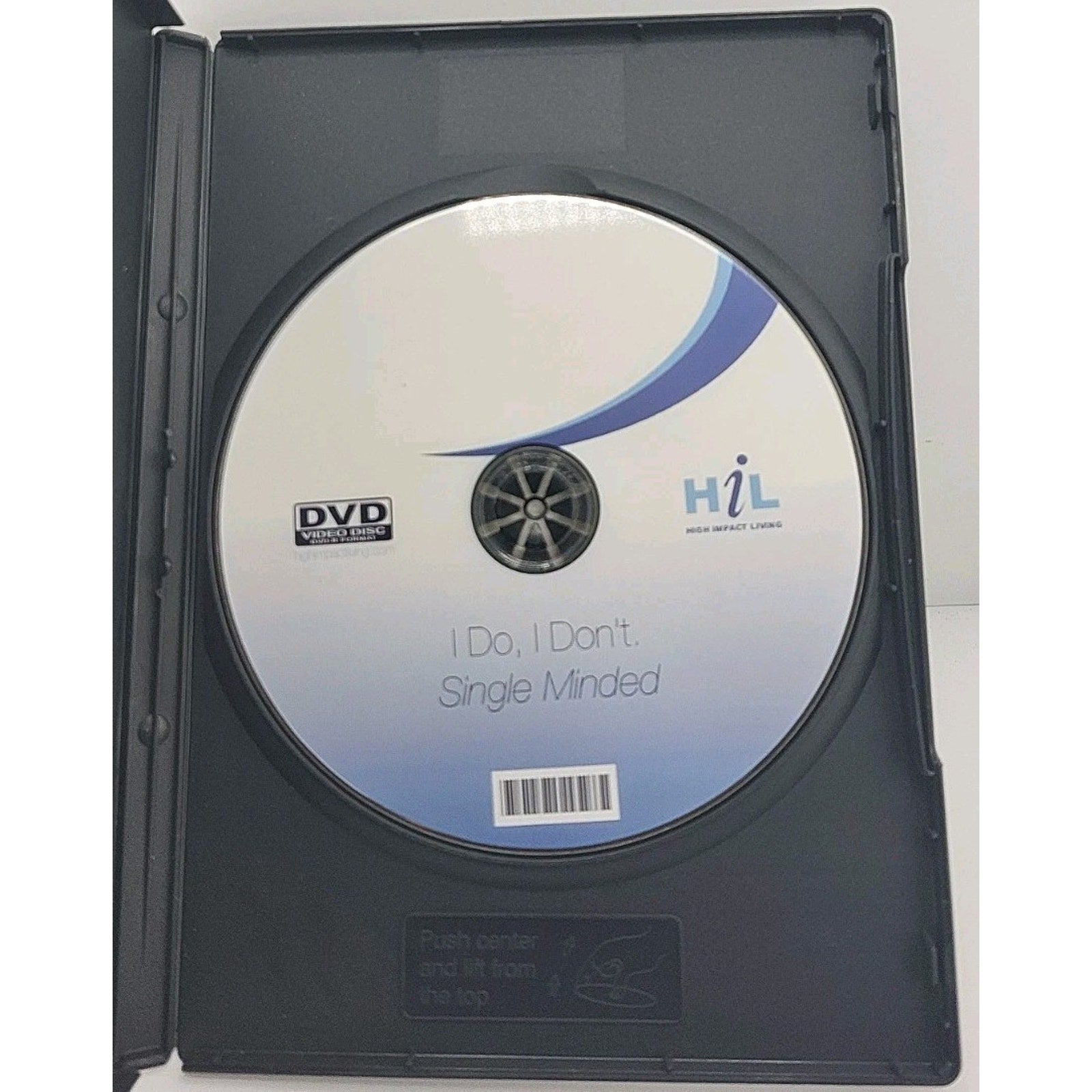 I Do. I Don't. Single Minded DVD