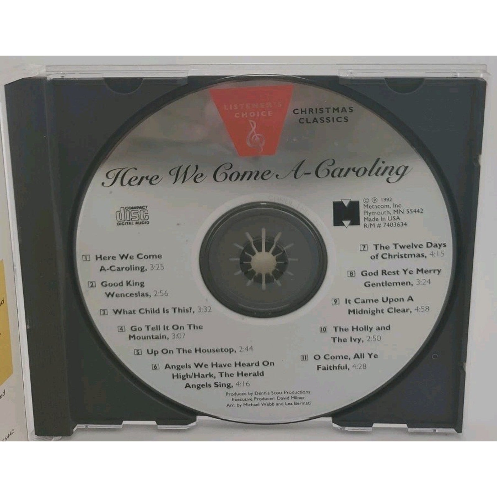 Christmas Classics Vol 4. Here We Come A-Caroling CD
