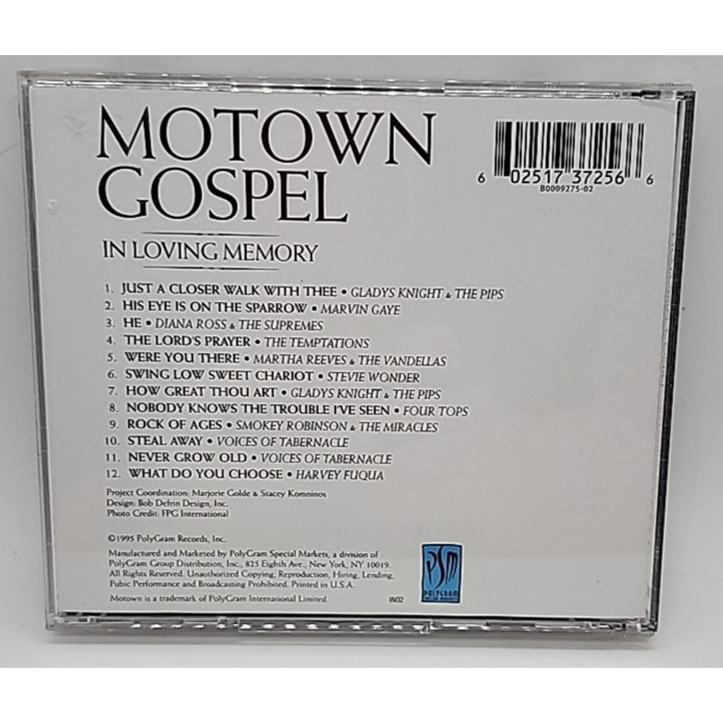 Motown Gospel, Vol. 2 by Various (CD, 2007)