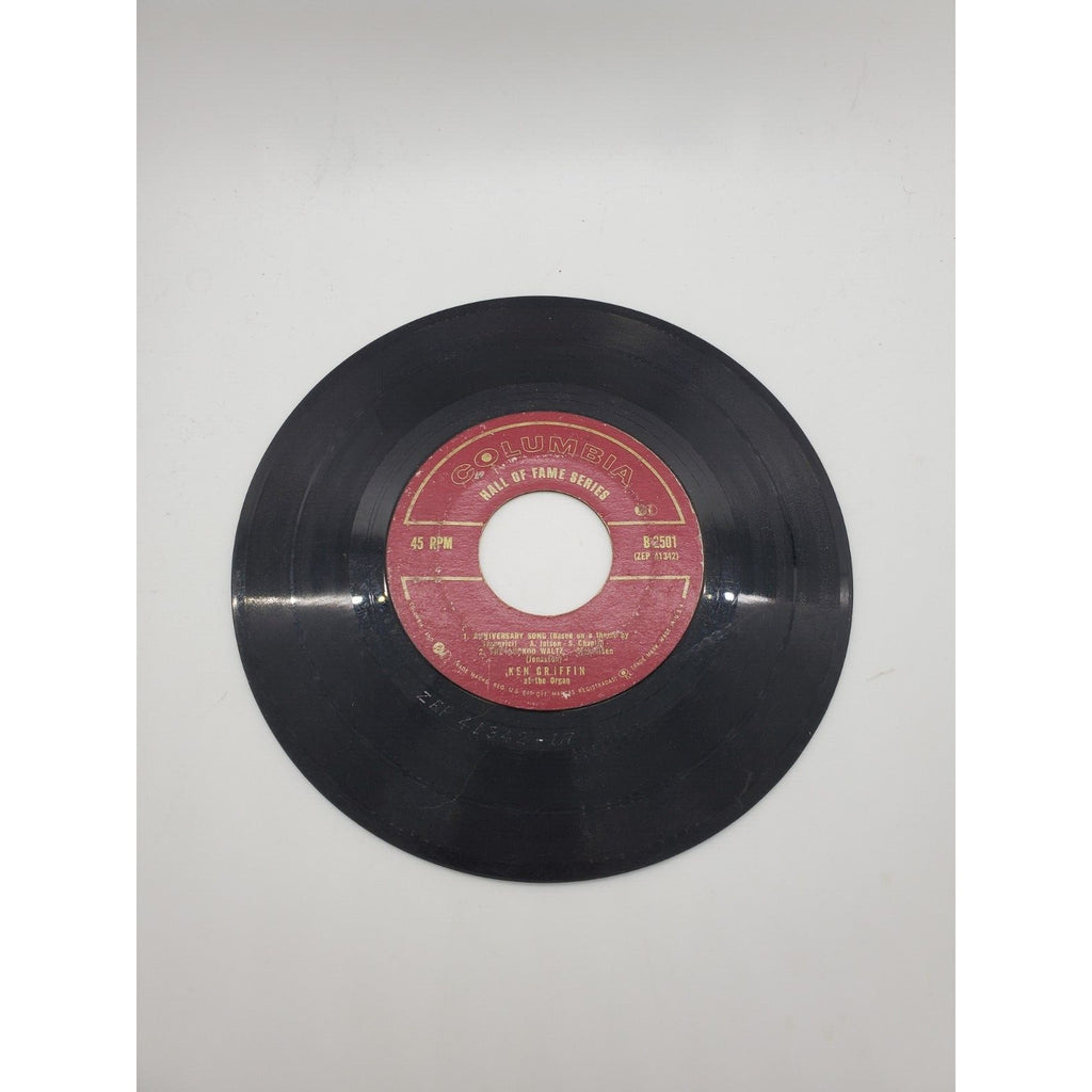 Ken Griffin - You Can't Be True, Dear/Anniversary Song