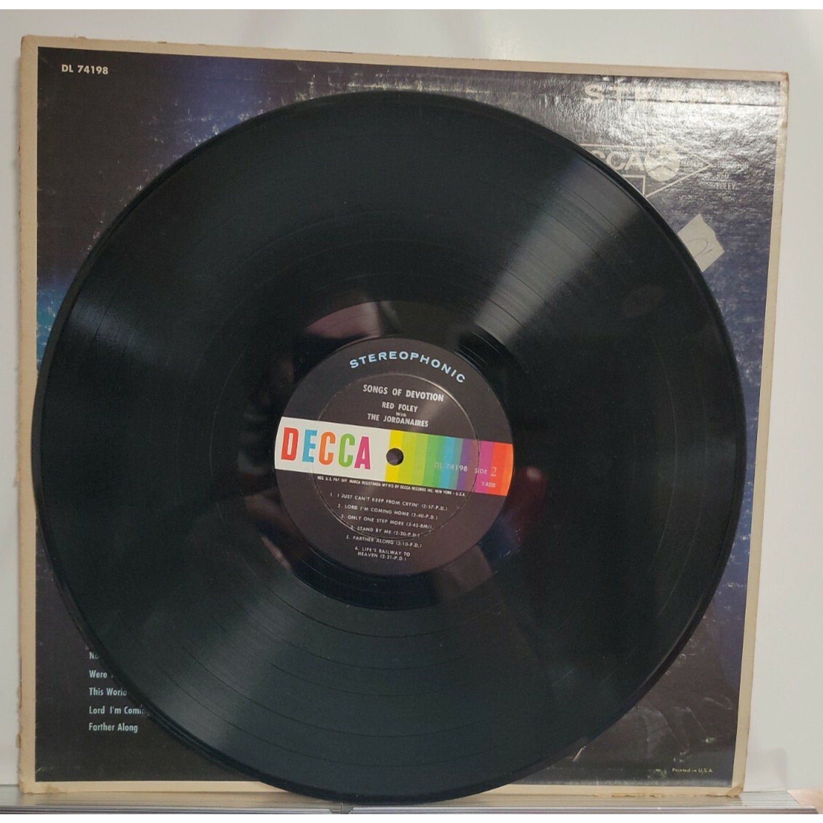 Red Foley With The Jordanaires – Songs Of Devotion (Vinyl)
