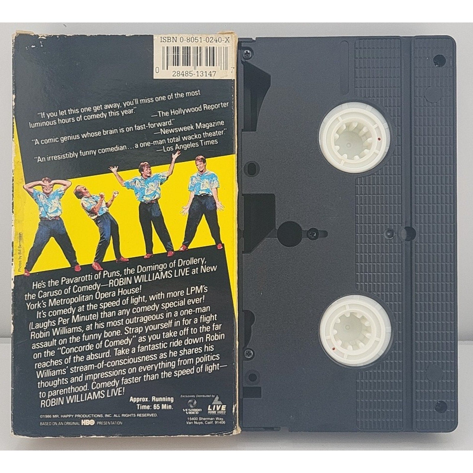 Robin Williams Live (VHS, 1993)