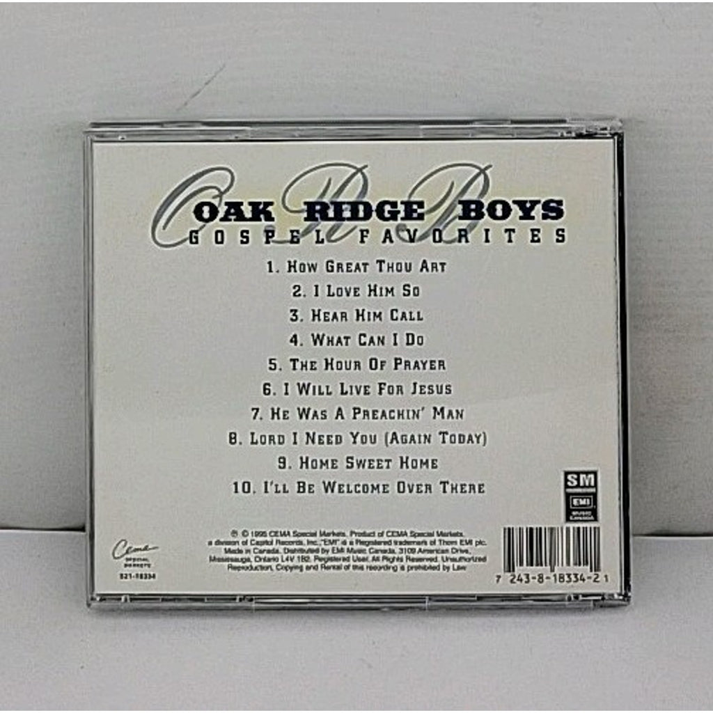 Oak Ridge Boys - Gospel Favorites (CD, 1995, Capital Records)