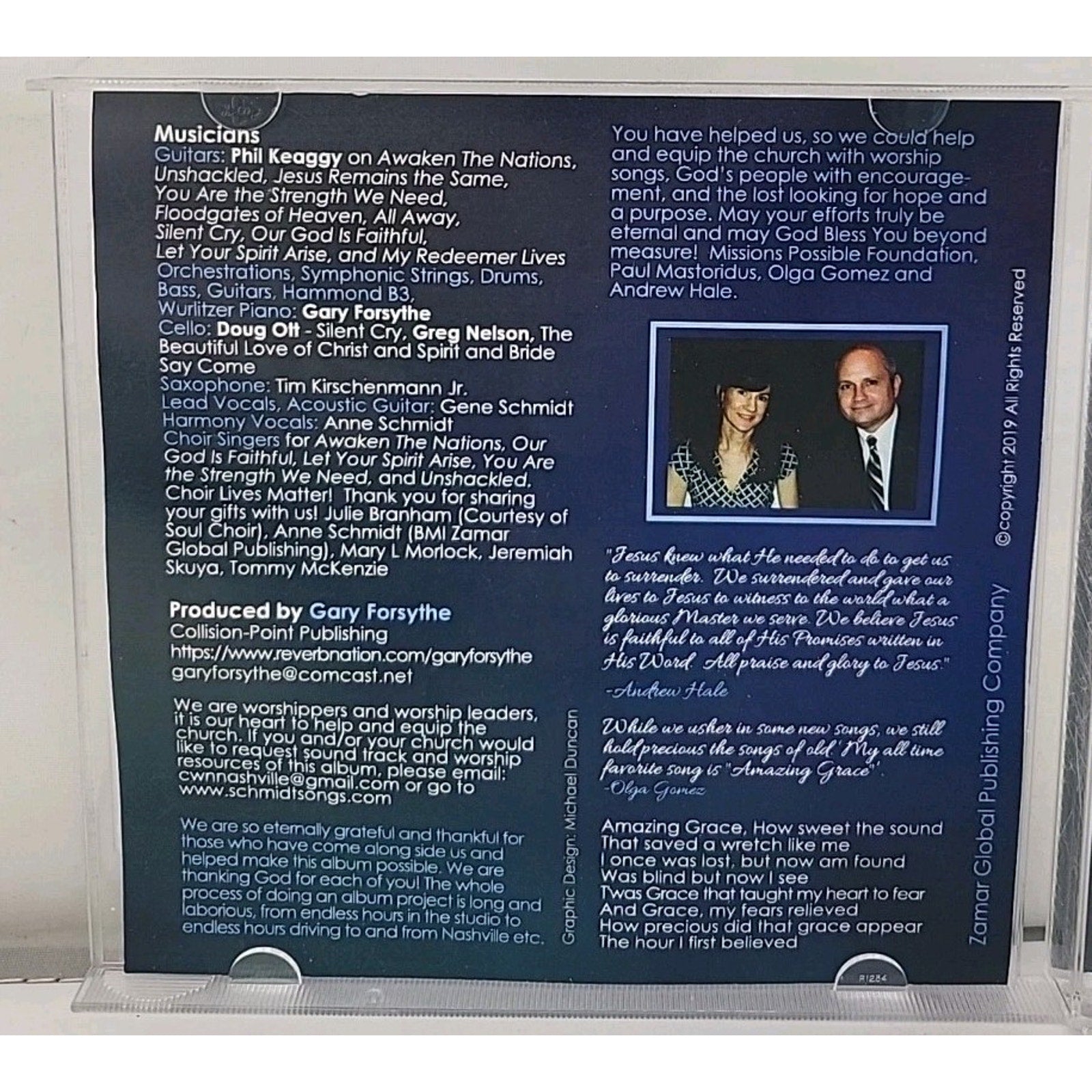 Awaken The Nations CD By Gene & Anne Schmidt