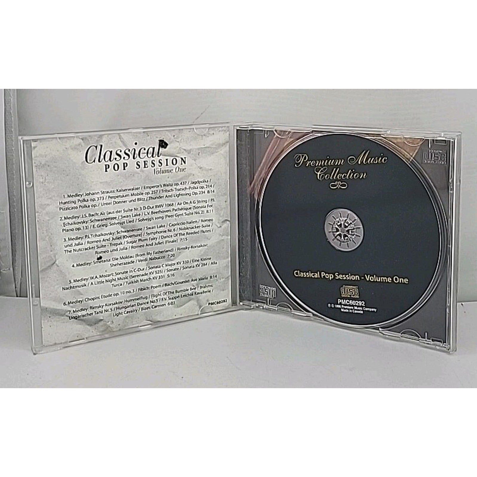 Classical Pop Session Volume One CD Premium Music Collection