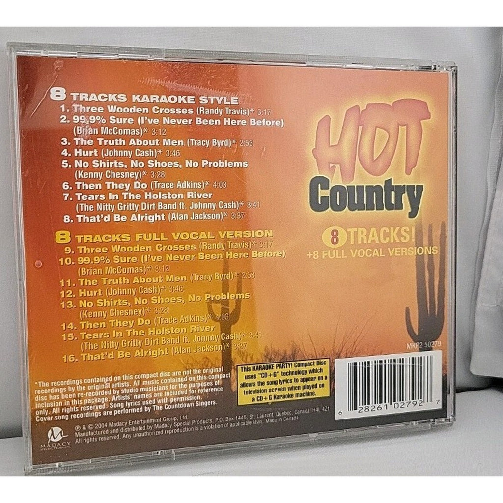 Karaoke Party - Hot Country CD