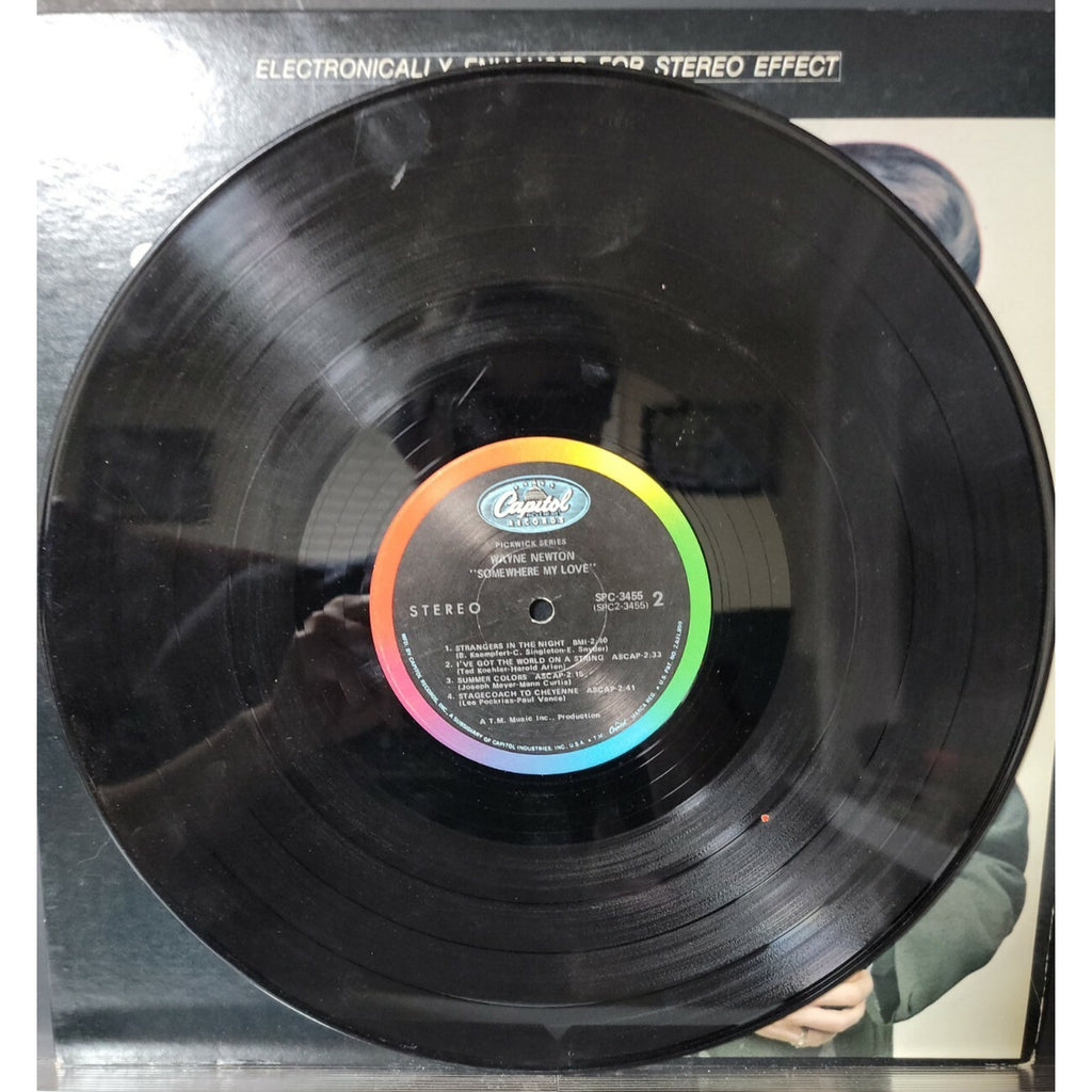 Wayne Newton Somewhere My Love (Vinyl)