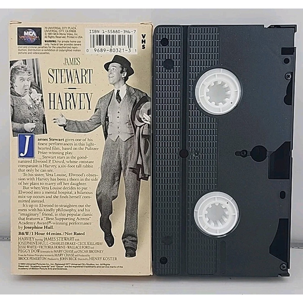 Harvey (VHS, 1996) Diff Mca Logo