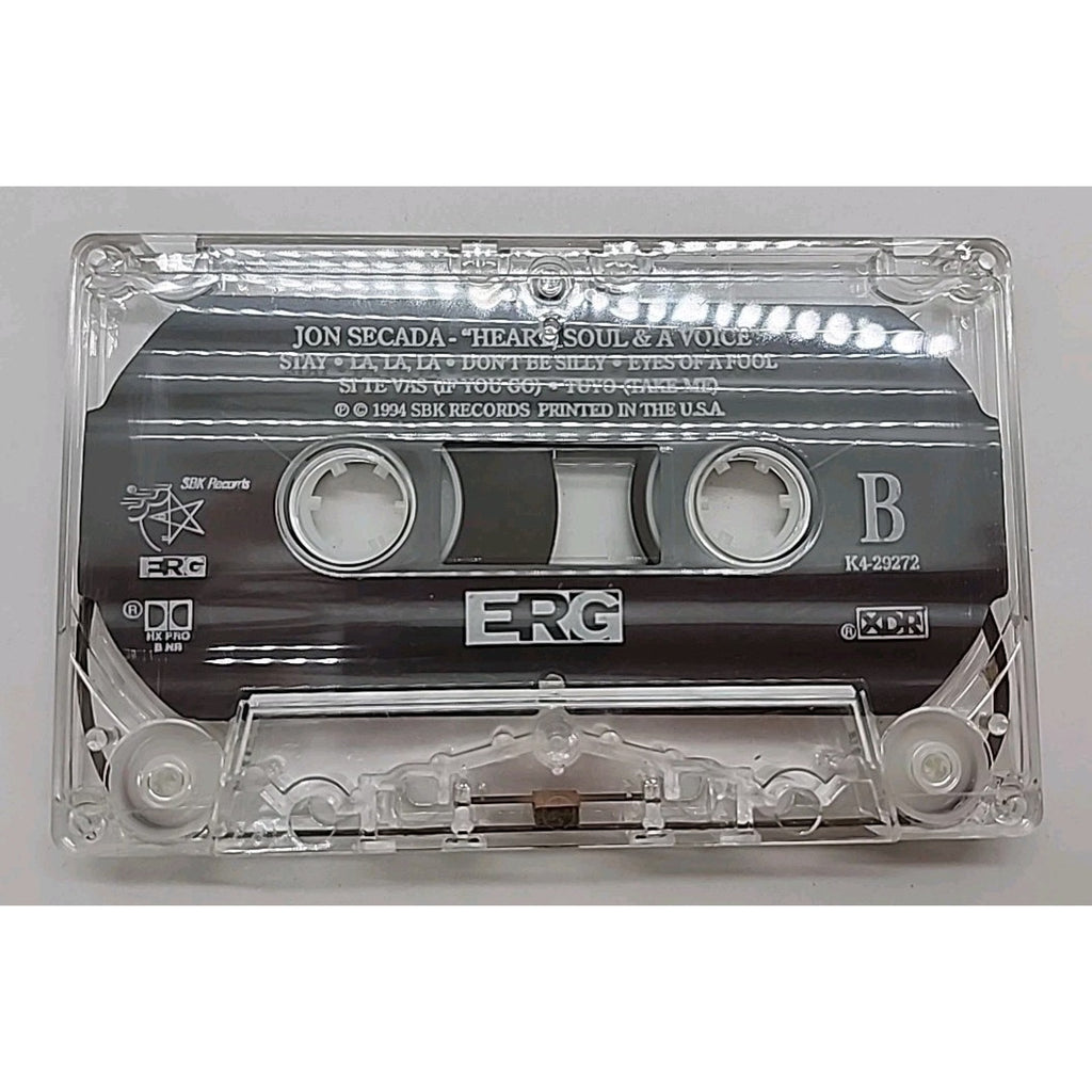 Heart, Soul & A Voice by Jon Secada (Cassette, May-1994, SBK Records)