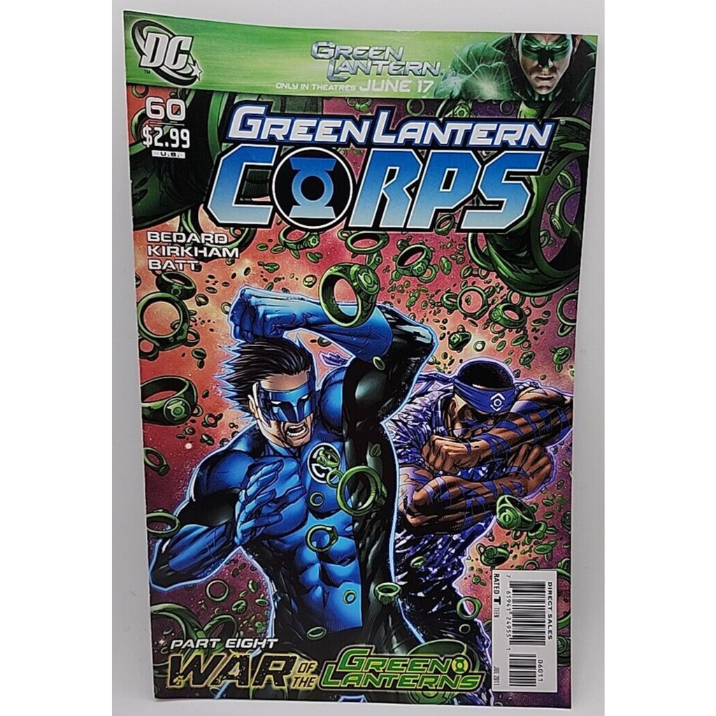 DC Comics Green Lantern Corps #60 2011