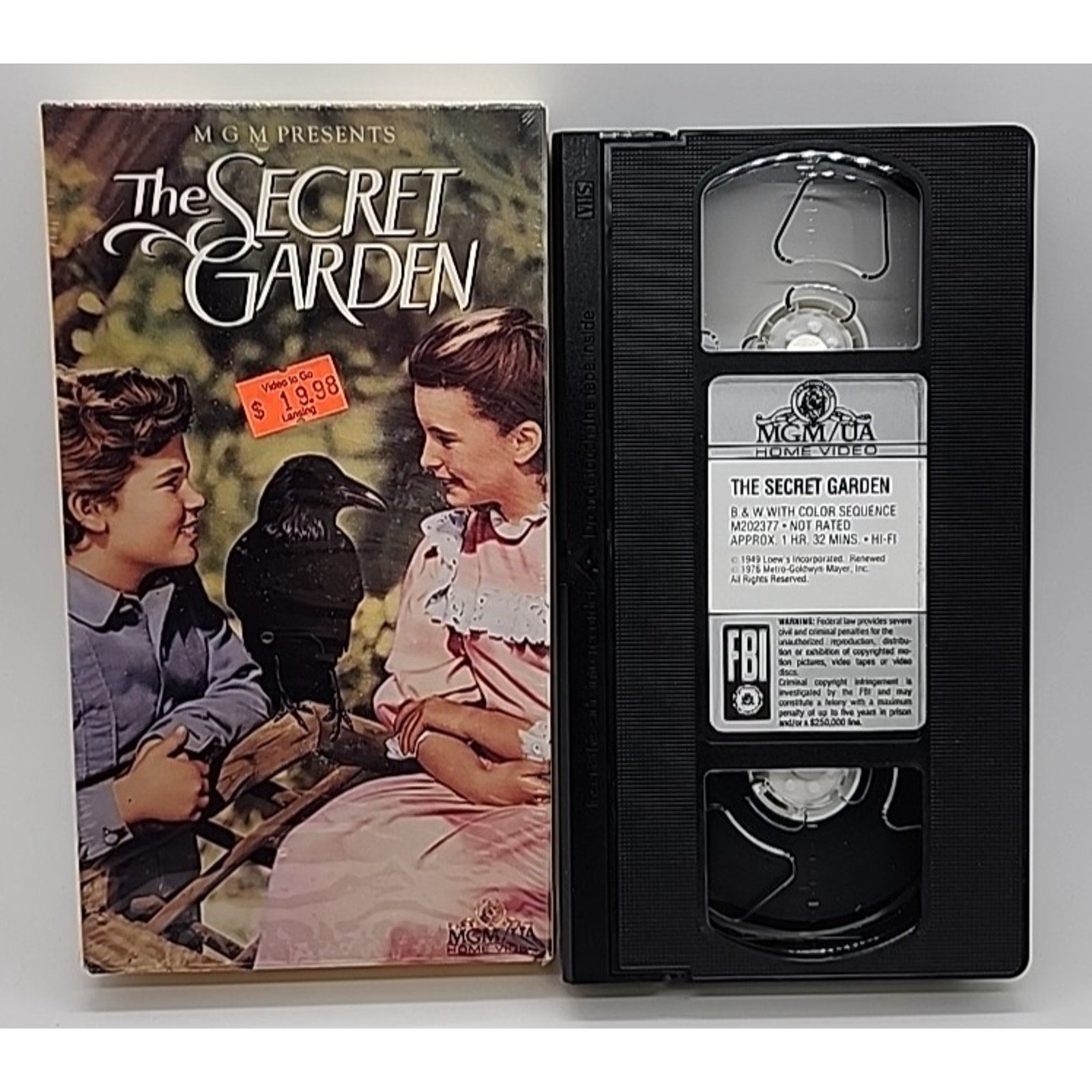 The Secret Garden (VHS, 1991)