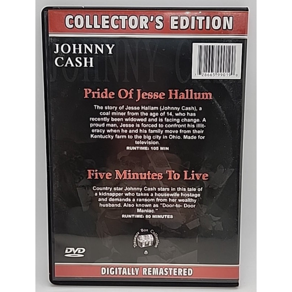 Johnny Cash - Collector's Edition Pride of Jesse Hallum Five Minutes to Live DVD