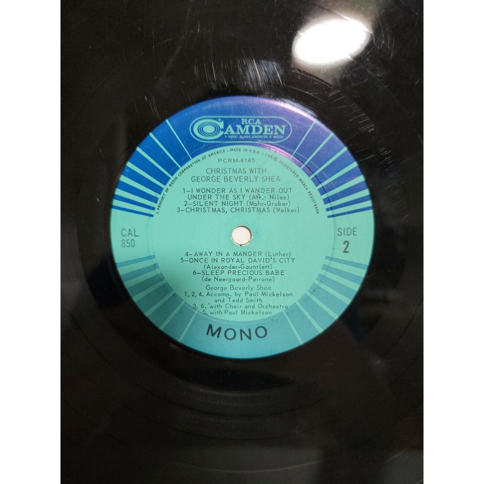 Christmas With George Beverly Shea (Vinyl)