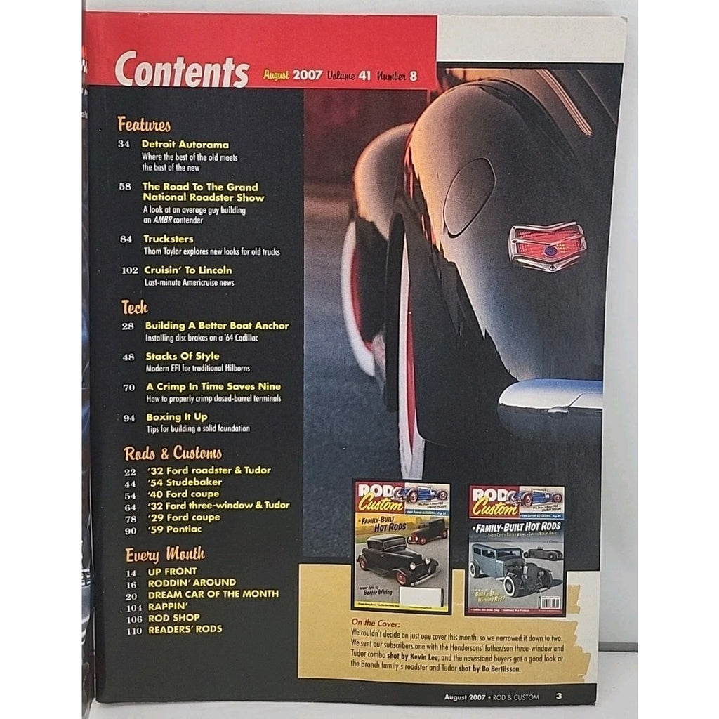 Rod & Custom Magazine - August 2007 - Volume 41 Number 8